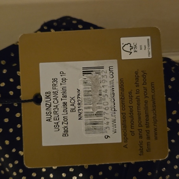 Tankini Top in Size 4 - Picture 3 of 6